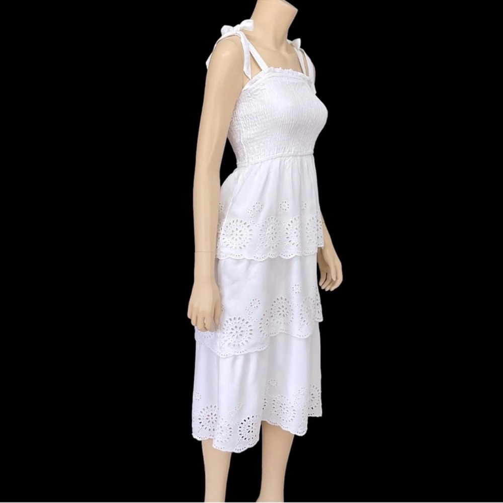 Jessica Simpson White Eyelet Dress - Picture 9 of 14